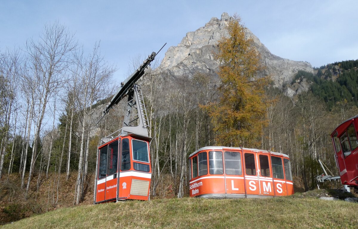 (281'943) - Stalden-Staldenried - Nr. 2 + Schilthornbahn - am 31. Oktober 2025 in Kandersteg, Museum