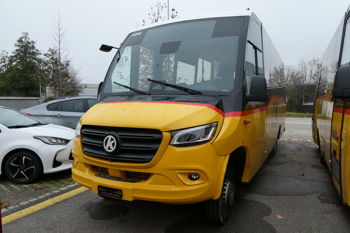 (282'167) - TpM, Mesocco - PID 12'248 - K-Bus/Mercedes am 8. November 2025 in Zuchwil, Garage BSU
