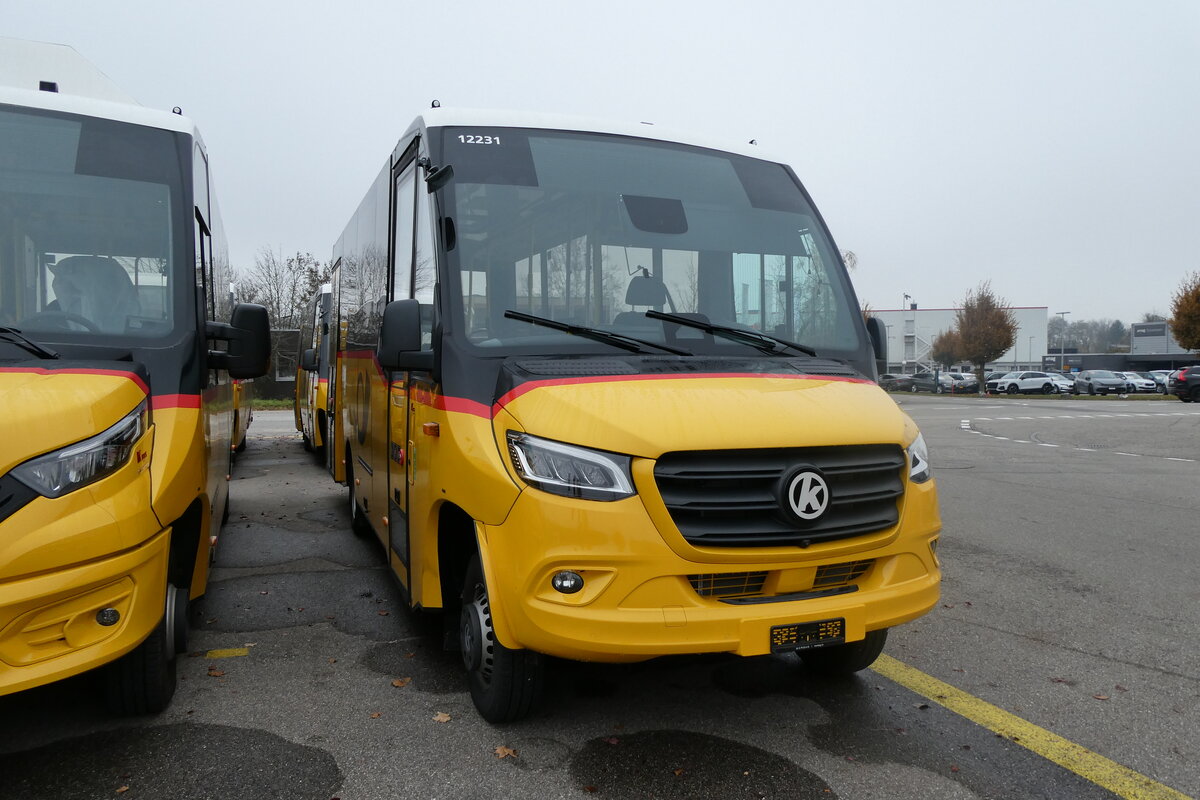 (282'171) - ostAuto Graubnden - PID 12'231 - K-Bus/Mercedes am 8. November 2025 in Zuchwil, Garage BSU