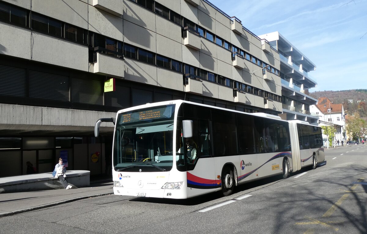 (282'299) - Steffen, Remetschwil - Nr. 66/AG 6739/PID 5705 - Mercedes am 11. November 2025 in Baden, Postautostation