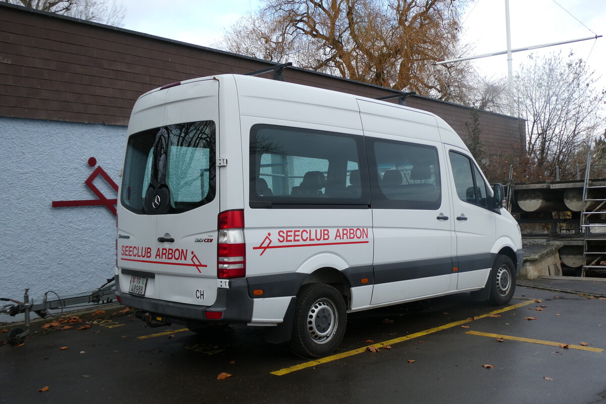 (282'807) - Seeclub, Arbon - TG 48'988 - Mercedes am 5. Dezember 2025 in Arbon, Hafen