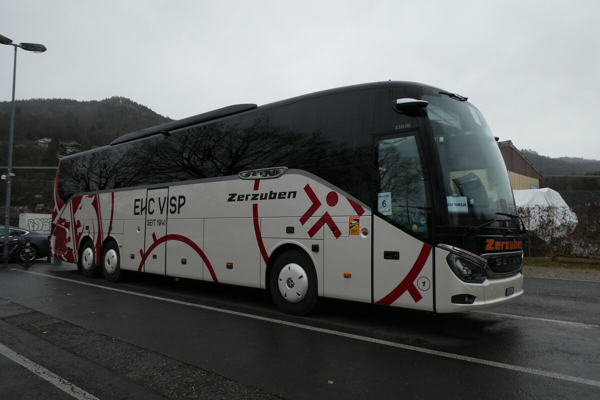 (282'904) - Zerzuben, Visp-Eyholz - Nr. 1/VS 109'423 - Setra am 7. Dezember 2025 in Thun, Seestrasse