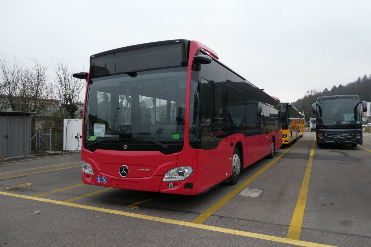 (283'077) - VZO Gr�ningen - (621'974) - Mercedes am 12. Dezember 2025 in Winterthur, Daimler Buses