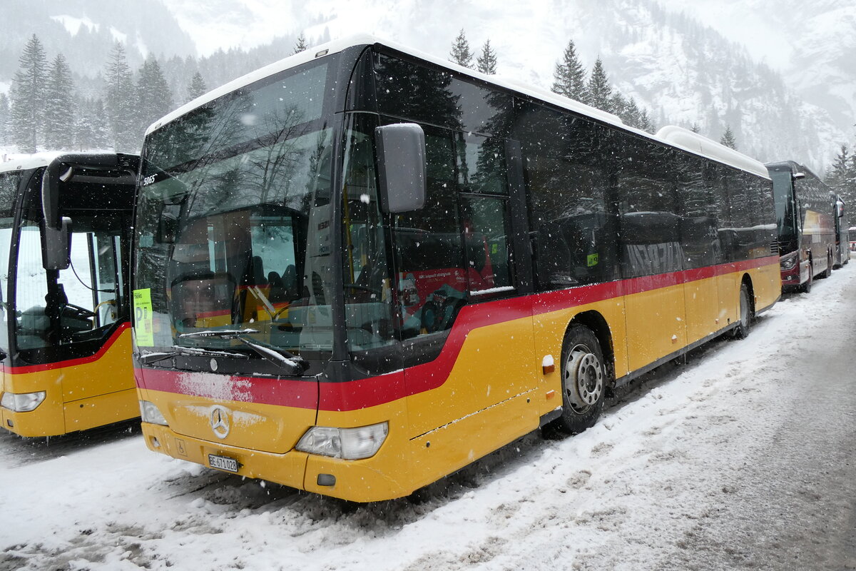 (283'925) - Engeloch, Riggisberg - Nr. 14/BE 671'028/PID 5065 - Mercedes am 10. Januar 2026 in Adelboden, Unter dem Birg