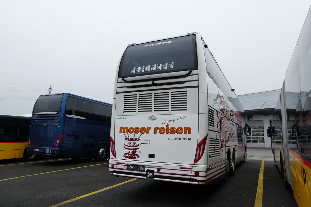 (284'761) - Moser, Flaach - MAN/Beulas am 7. Februar 2026 in Kerzers, Interbus