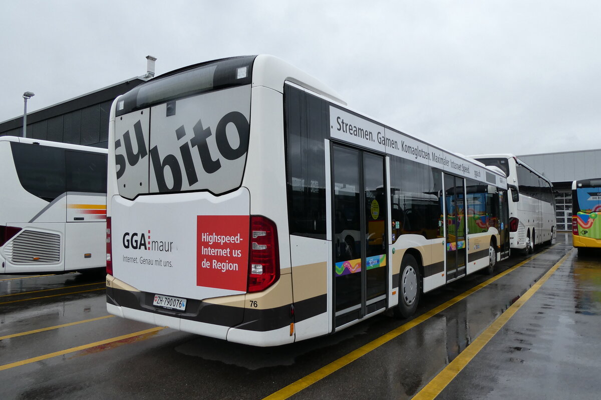 (284'968) - AZZK Zollikon - Nr. 76/ZH 790'076 - Mercedes am 21. Februar 2026 in Winterthur, Daimler Buses