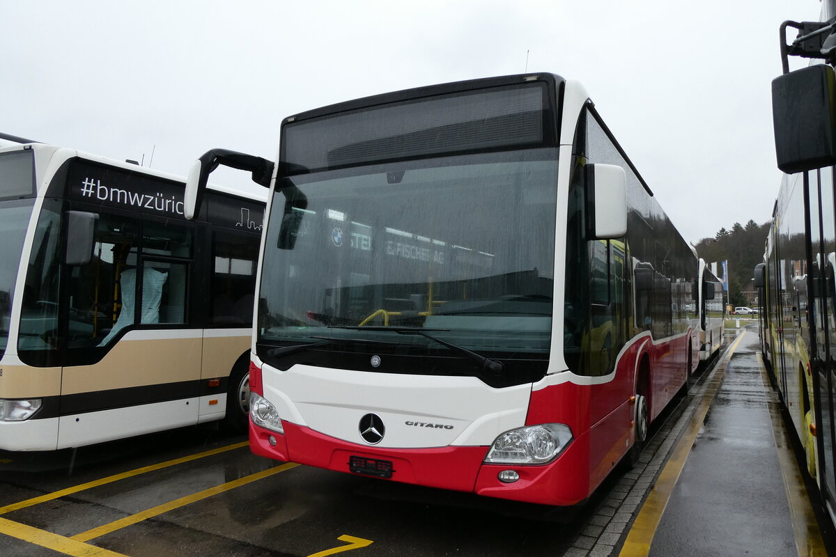 (285'408) - PostAuto Ostschweiz - PID 12'414 - Mercedes (ex PostAuto Bern; ex Wiener Linien, A-Wien Nr. 8154) am 14. M�rz 2026 in Winterthur, Daimler Buses