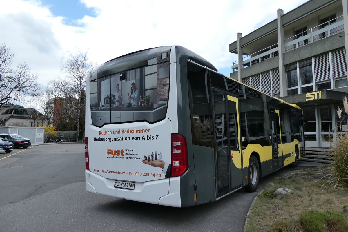 (285'853) - STI Thun - Nr. 419/BE 866'410 - - Mercedes am 29. M�rz 2026 in Thun, Garage