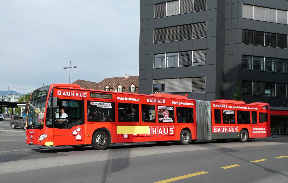 (286'713) - STI Thun - Nr. 707/BE 835'707 - Mercedes am 3. Mai 2026 beim Bahnhof Thun
