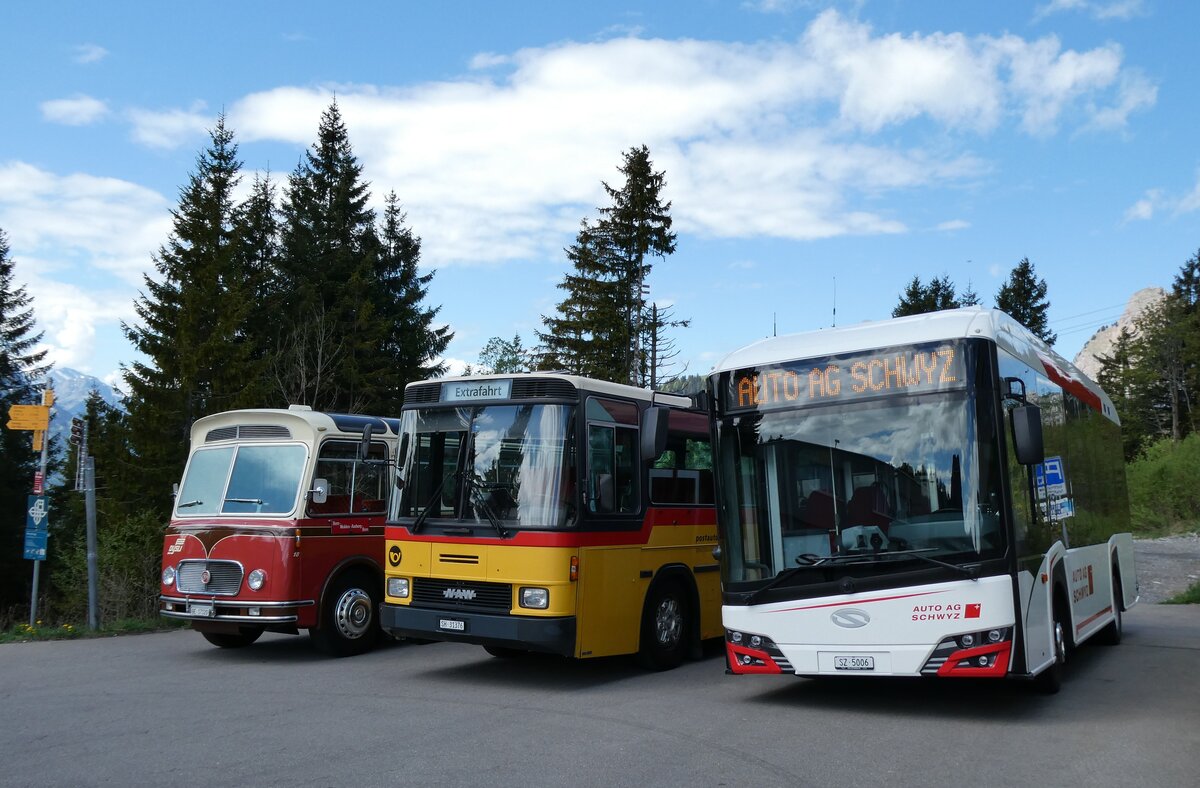 (286'904) - AAGS Schwyz - Nr. 6/SZ 5006 - eSolaris am 9. Mai 2026 in Ibergeregg, Passh�he