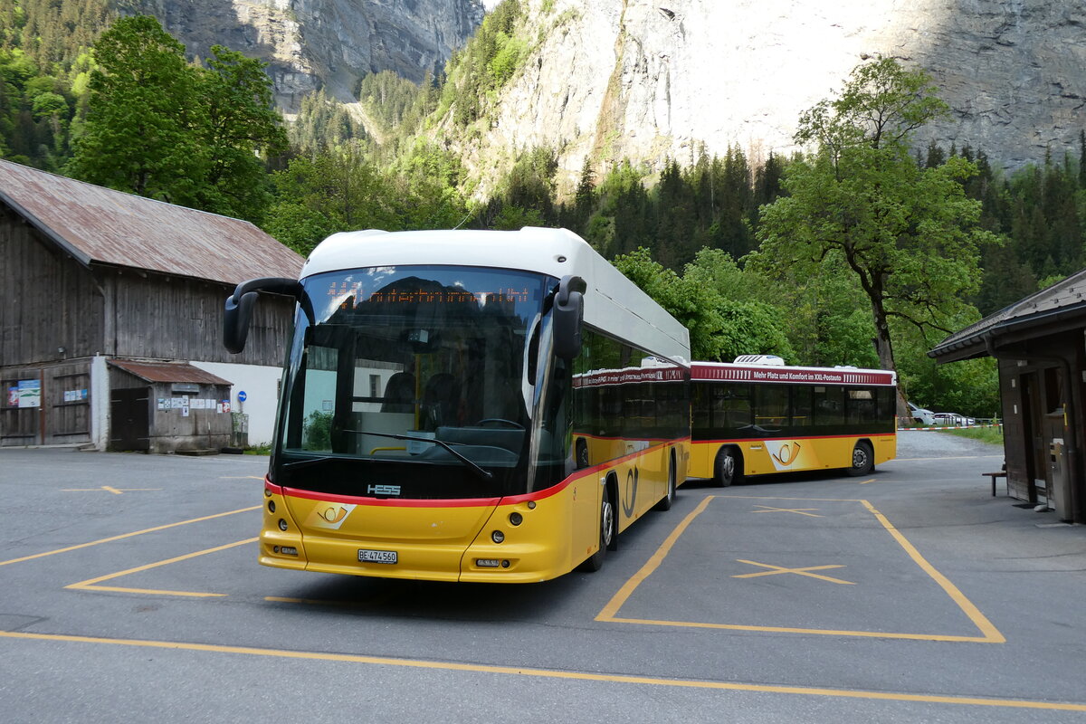 (286'934) - PostAuto Bern - BE 474'560/PID 10'247 - Hess am 13. Mai 2026 in Stechelberg, Hotel