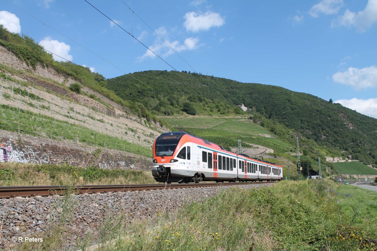 408 als SE25074 Frankfurt/Main - Koblenz bei der Blockstelle Bodenthal. 15.07.14