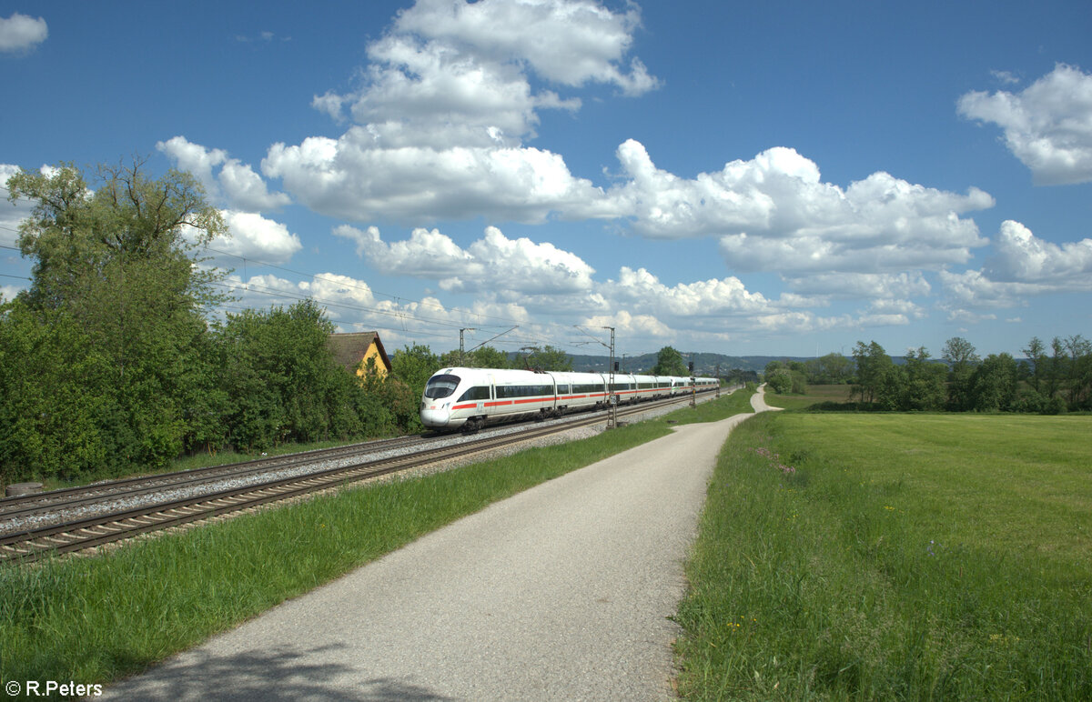 415 021-4  Homburg/Saar  als ICE 26 Wien - Koblenz bei Pölling. 14.05.24