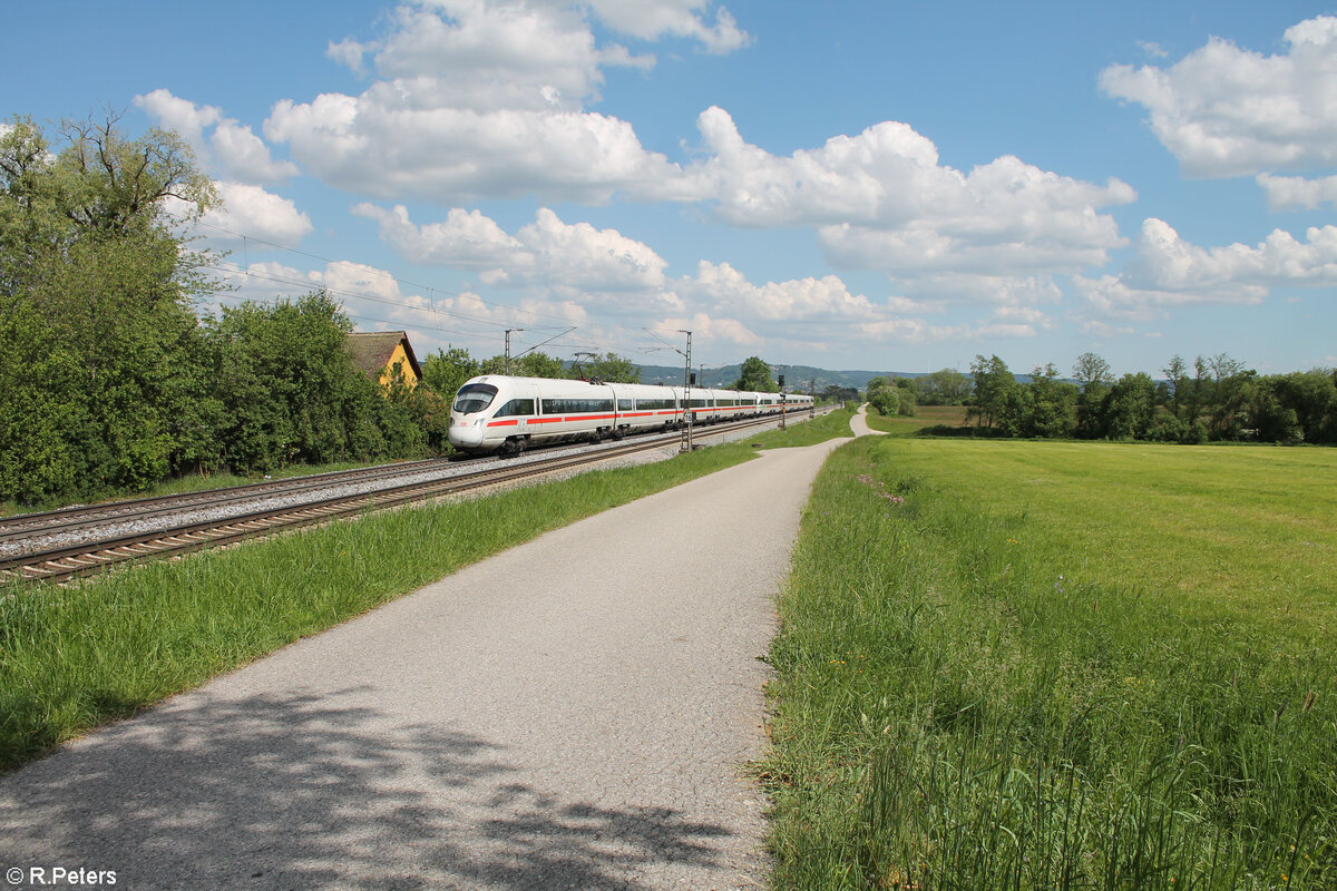 415 021-4  Homburg/Saar  als ICE 26 Wien - Koblenz bei Pölling. 14.05.24