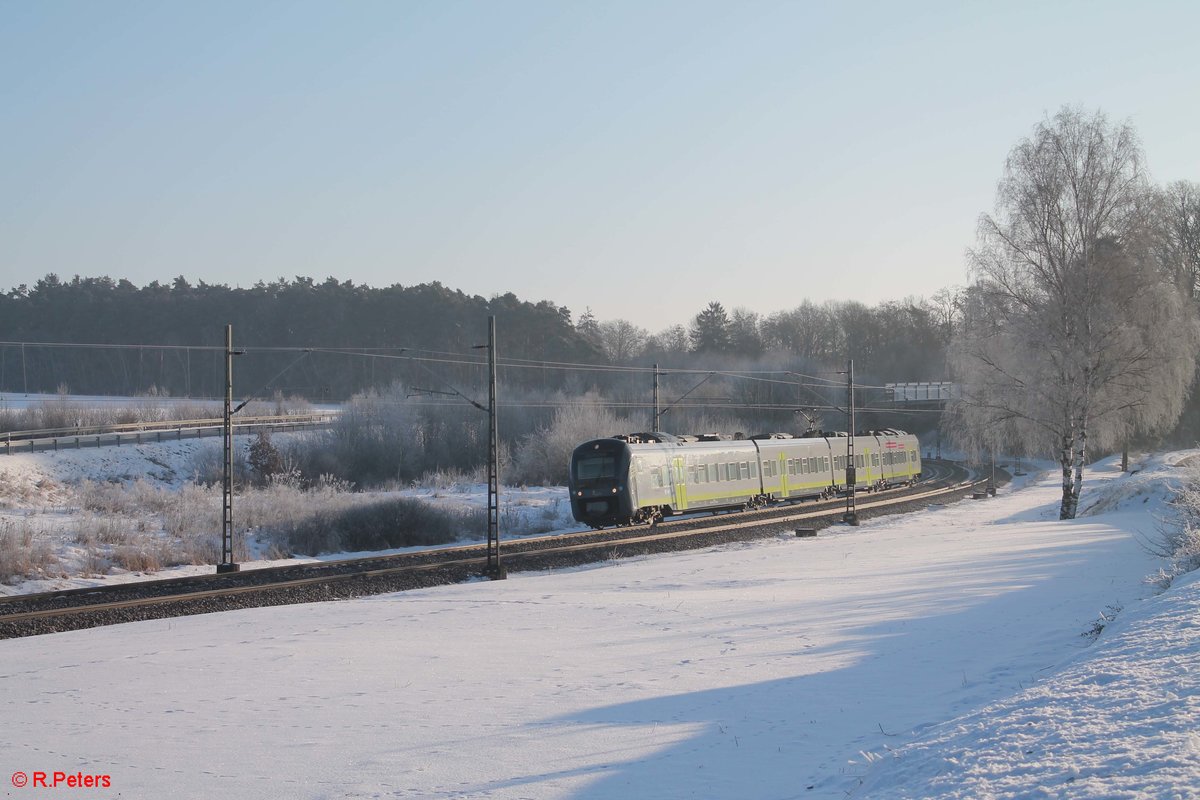 440 107-1 als ag84186 Plattling - Neumarkt(Oberpfalz) bei Sinsgrün. 19.01.17