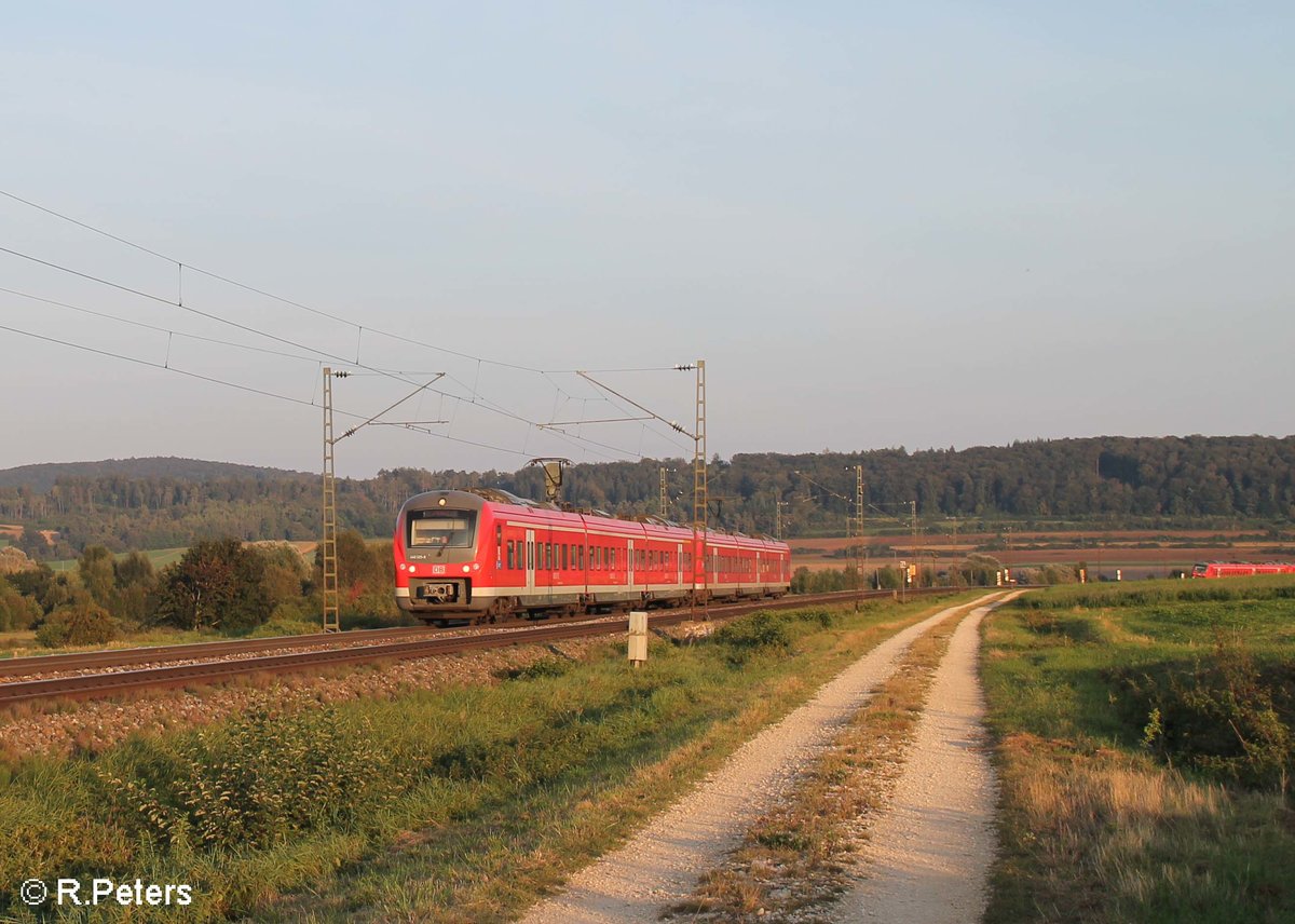 440 325-9 als RB 58128 Treuchtlingen - Würzburg bei Wettelsheim. 24.09.16