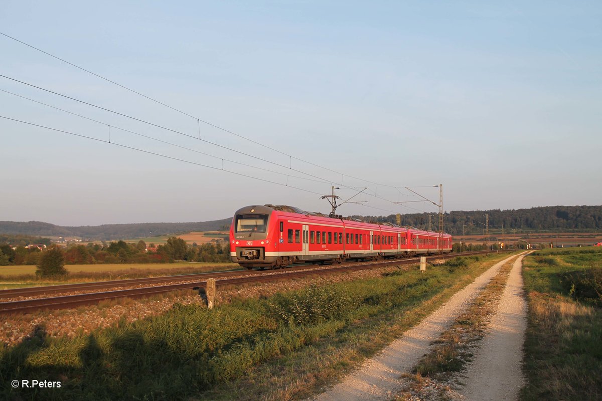 440 325-9 als RB 58128 Treuchtlingen - Würzburg bei Wettelsheim. 24.09.16