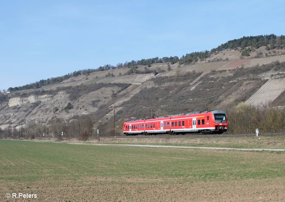 440 326-7 als RB 58049 Jossa - Bamberg bei Thüngersheim. 16.03.17