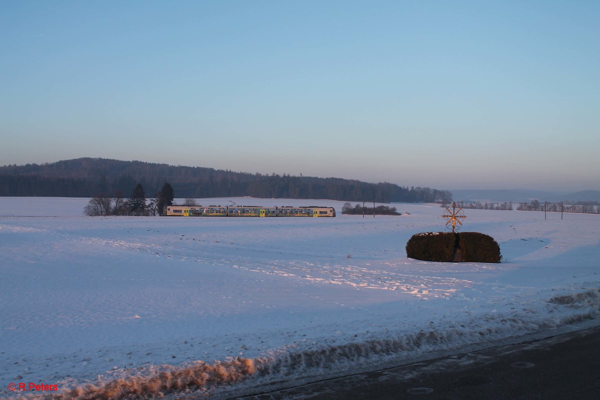 440 412  Werbung Stadt Donauwörth  als AG84203 Neumarkt(Oberpfalz) - Plattling bei Seubersdorf. 21.01.17