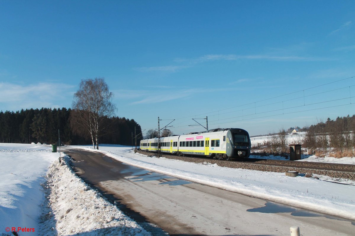 440 605 als ag85197 Neumarkt(Oberpfalz) - Plattling bei Sinsgrün.19.01.17