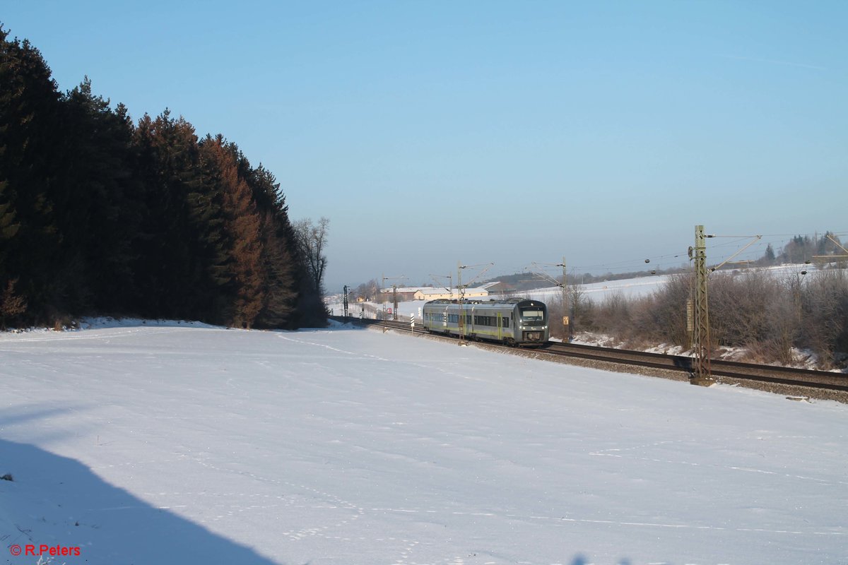 440 911-6 als ag84189 Neumarkt(Oberpfalz) - Plattling bei Sinsgrün. 19.01.17