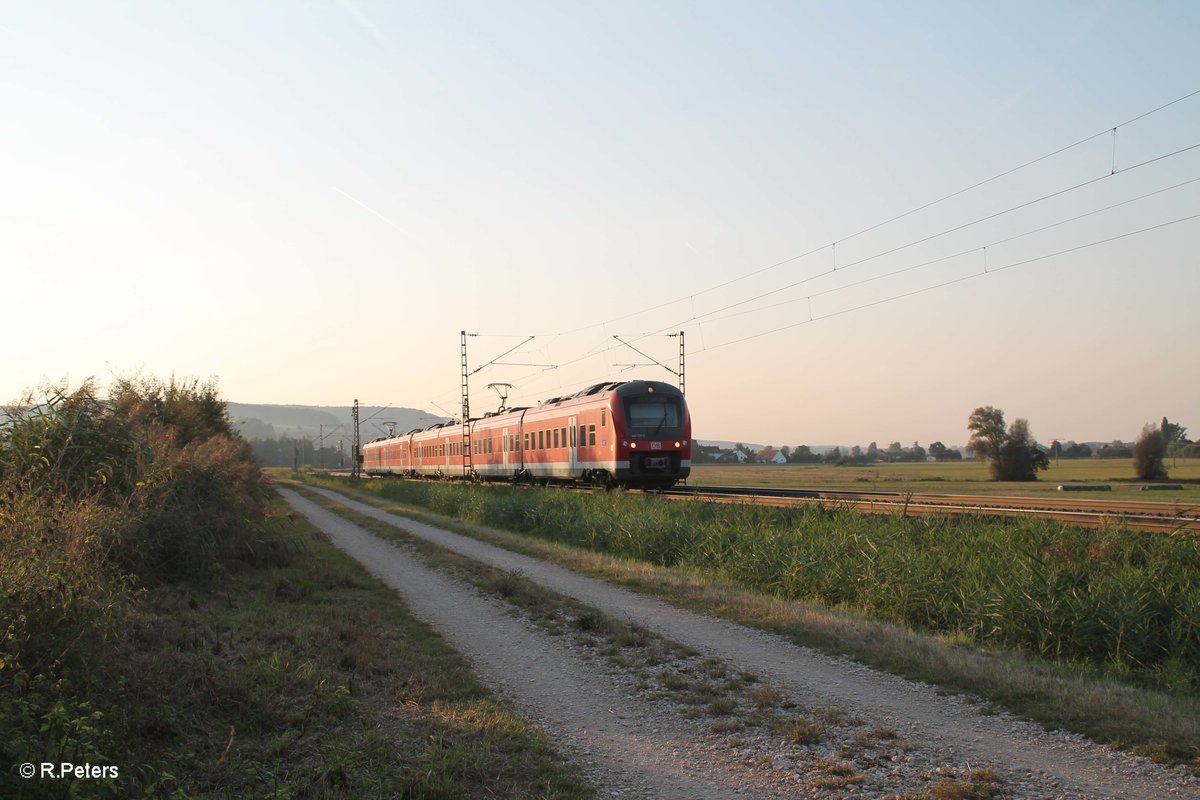 440 und eine weitere kurz vor Wettelsheim und erreicht gleich Treuchtling. 24.09.16