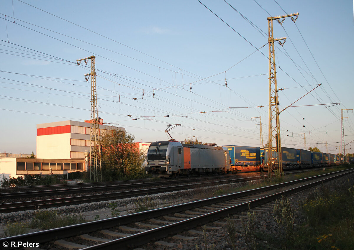 6193 921-4 mit einem LKW Walter in Nrnberg Hohe Marta. 27.09.23