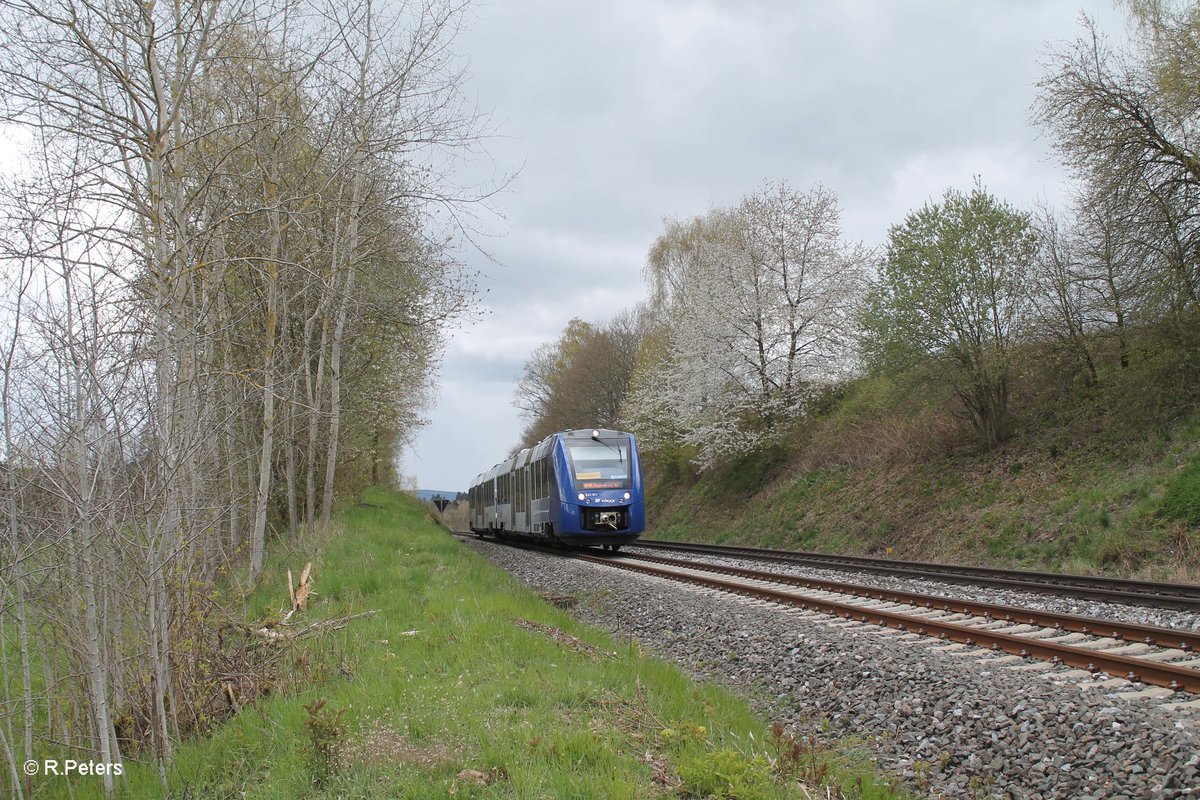 622 411 als OPB 79731 Marktredwitz - Schwandorf bei Naabdemenreuth. 24.04.16