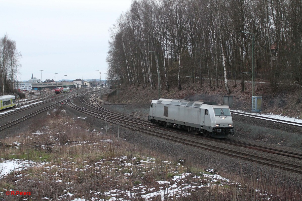 76 111 beim Umsetzen in Marktredwitz. 04.03.16