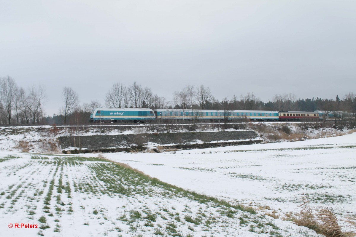 Alex nach Hof südlich von Wiesau. 08.12.13