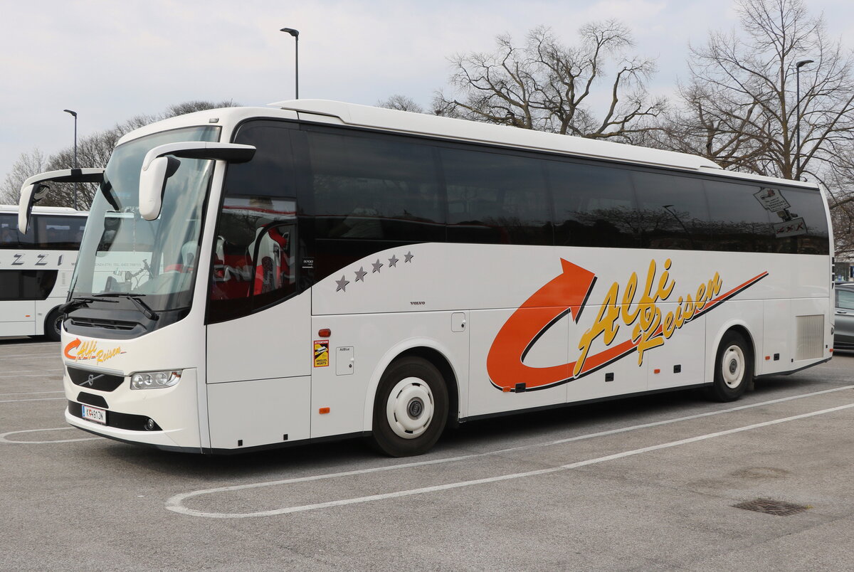 Alfi Reisen, Klagenfurt - K 491 JN - Volvo am 19. M�rz 2026 in Padova (Aufnahme: Martin Beyer)