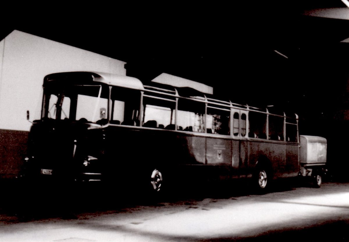 (AZiN 23) - Aus dem Archiv: AFA Adelboden - Nr. 14/BE 43'089 - FBW/Gangloff am 1. Juni 1974 im Autobahnhof Adelboden