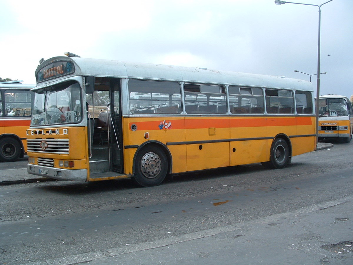 DBY 303
1976 Bristol LH6L
ECW B43F
New TO Crosville, Chester, as fleet number SSL630.

Photographed at City Gate Terminus, Valletta, Malta 29th April 2010.