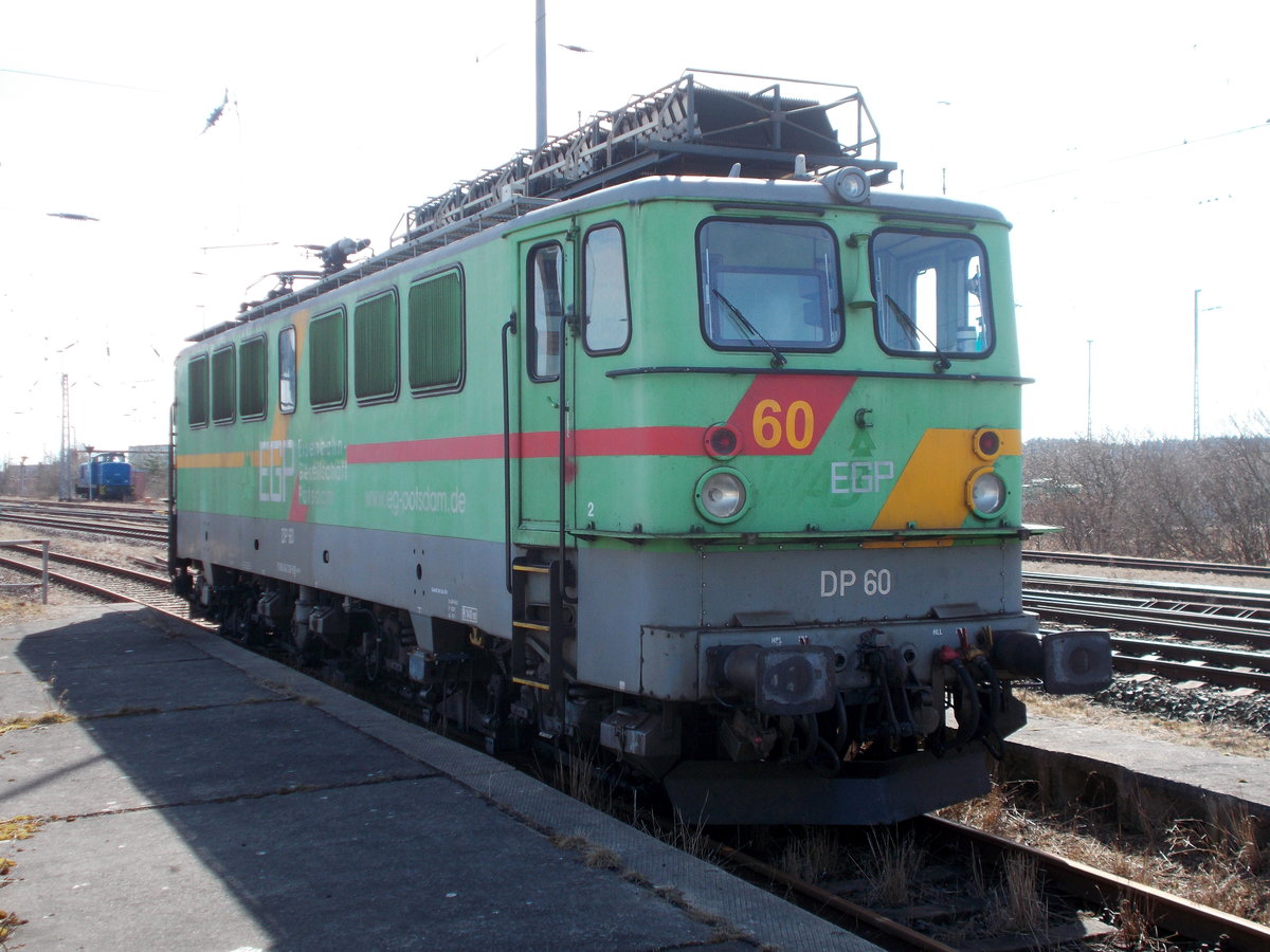 Die EGP 142 128 wurde von der WAB bernommen und stand,am 04.April 2018,in Mukran.