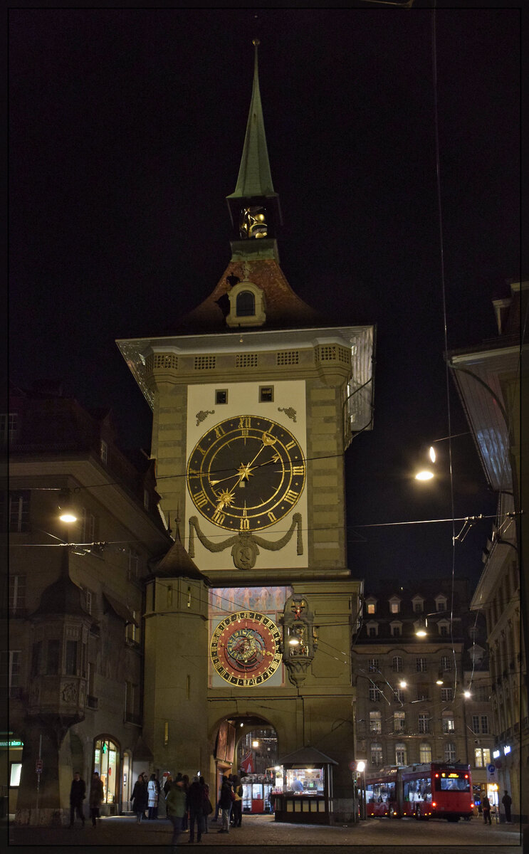 Die Zytglogge. Bern, Januar 2026.