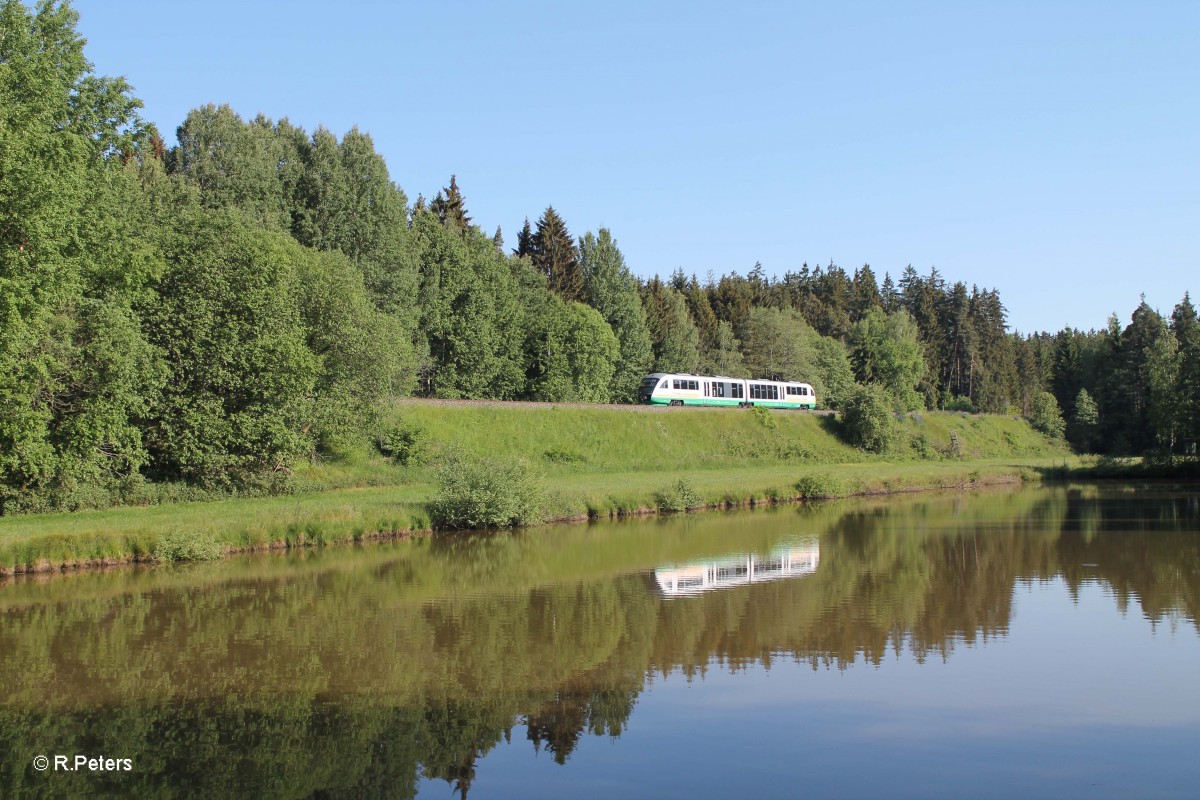 Ein Unbekannter VT als OPB74253 Marktredwitz - Regensburg bei Oberteich. 05.06.15