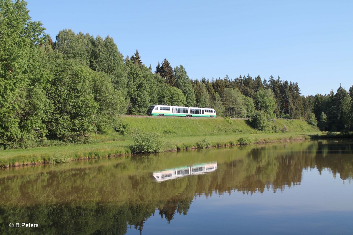 Ein Unbekannter VT als OPB74253 Marktredwitz - Regensburg bei Oberteich. 05.06.15