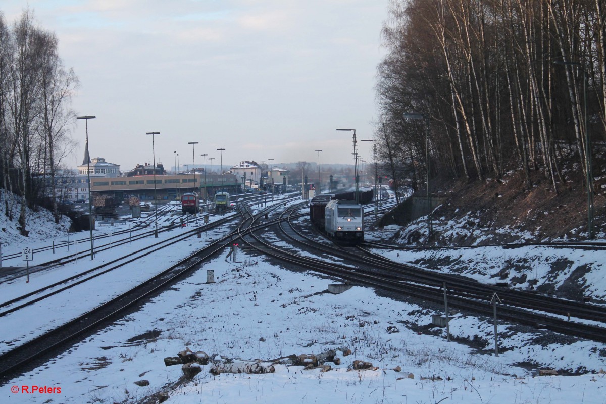 Ein wenig noch durch die Weichenstrasse schlängeln und es ist geschafft dann gehts auf die freie Strecke. 