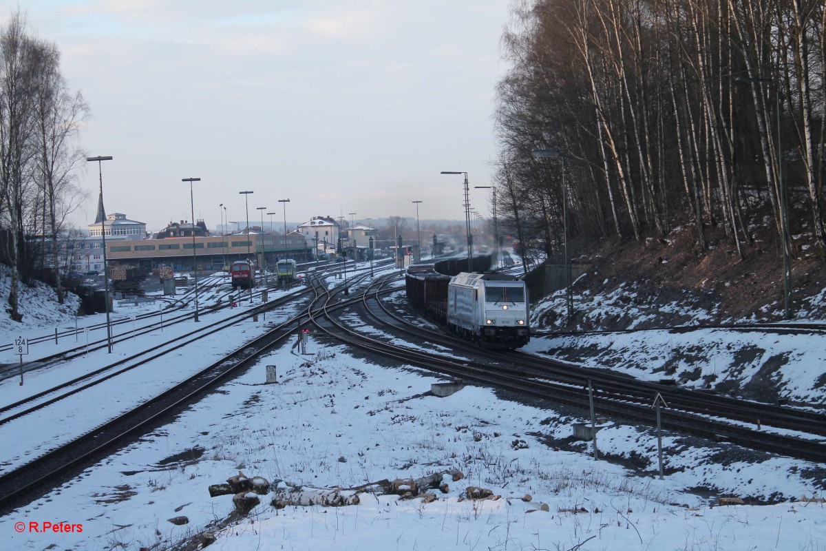 Ein wenig noch durch die Weichenstrasse schlängeln und es ist geschafft dann gehts auf die freie Strecke. 