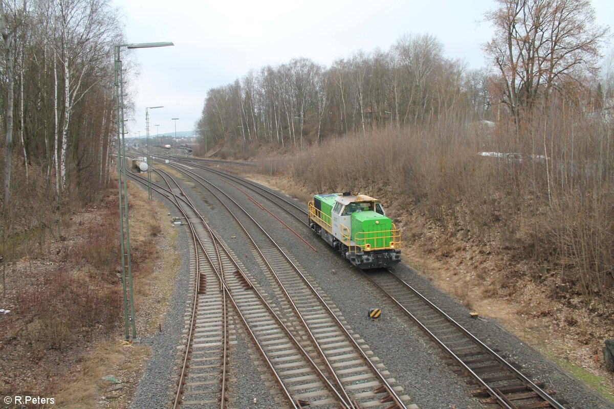 G1700.03 verlässt Marktredwitz in Richtung Cheb. 28.02.21