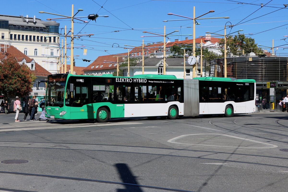 Graz Linien - Nr. 139/G 744 WW - Mercedes am 19. September 2025 in Graz (Aufnahme: Martin Beyer)