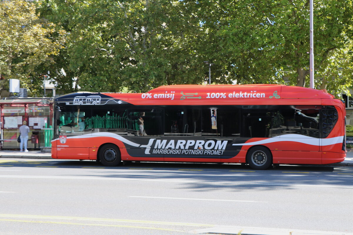 Marprom, Maribor - Nr. 166/MB - eIveco am 18. September 2025 in Maribor (Aufnahme: Martin Beyer)