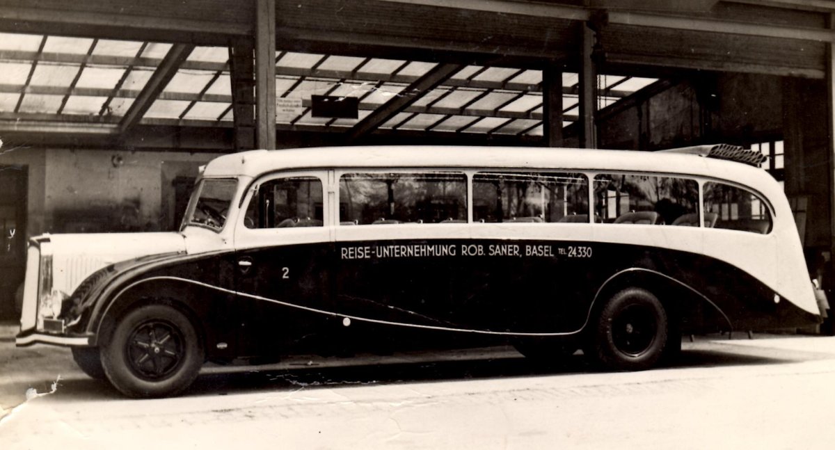 (MD049) - Aus dem Archiv: Saner, Basel - Nr. 2 - Saurer um 1940