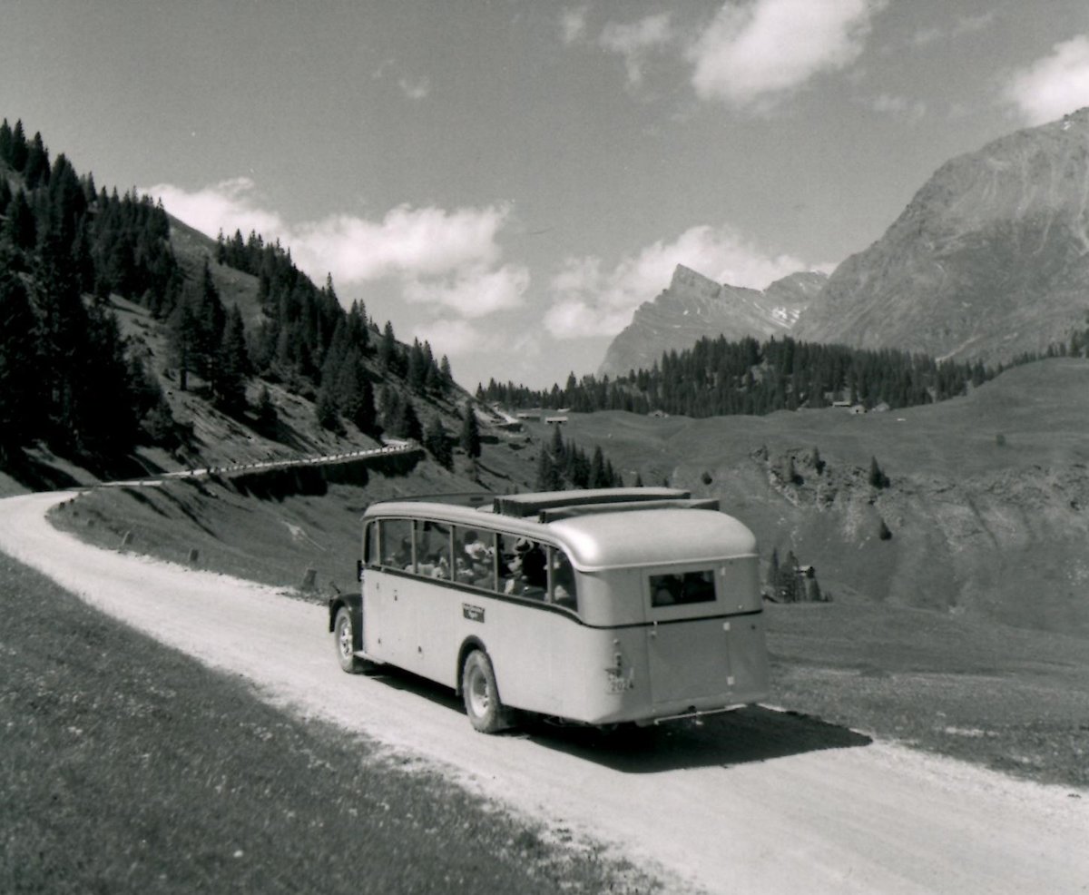 (MD197) - Aus dem Archiv: PTT-Regie - P 2024 - Saurer/Saurer um 1960