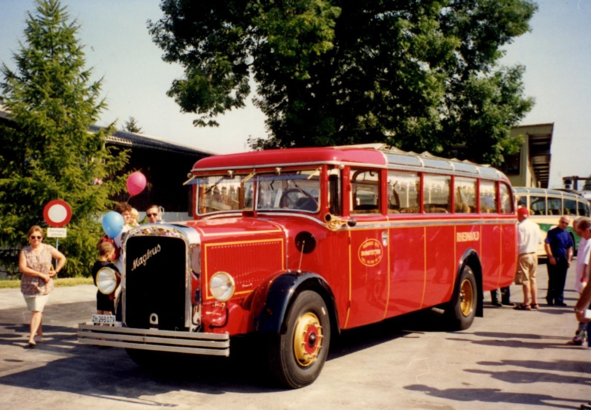 (MD479) - Aus dem Archiv: Utz, Bonstetten - ZH 293'079 - Magirus im August 1997