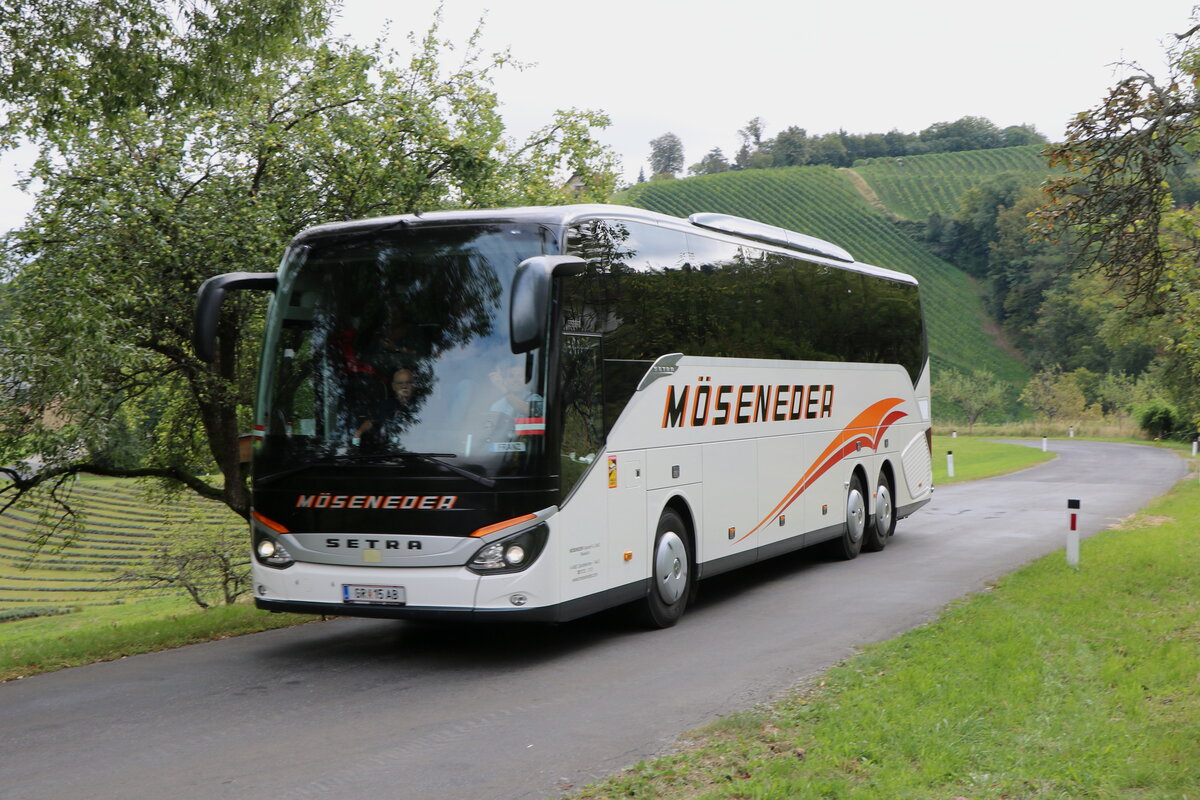 M�seneder, Geboltskirchen - GP 15 AB - Setra am 12. September 2025 in Kitzeck (Aufnahme: Martin Beyer)