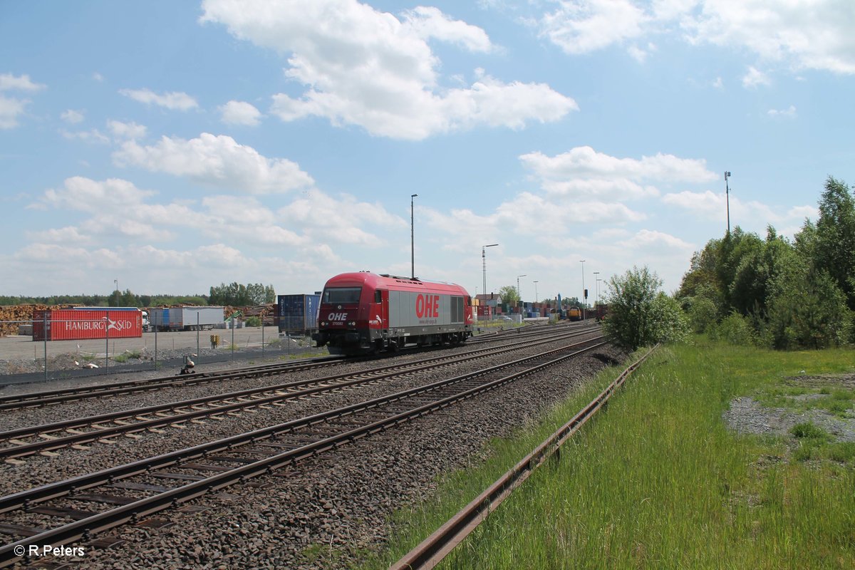 Nachschuss auf 270082 beim umsetzten in Wiesau. 26.05.16