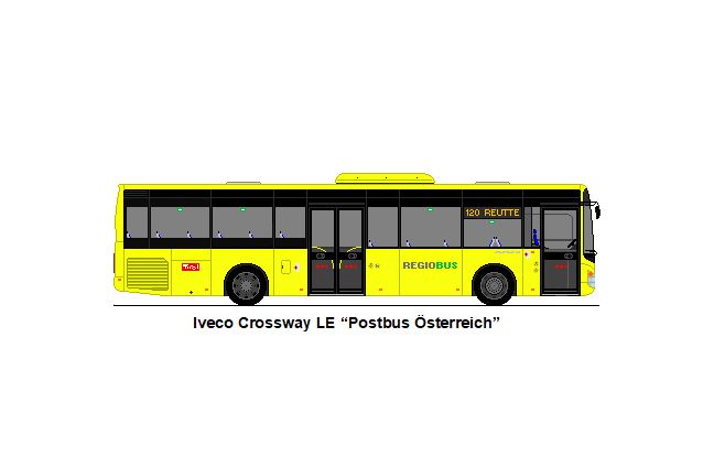 PostBus - Iveco Crossway LE