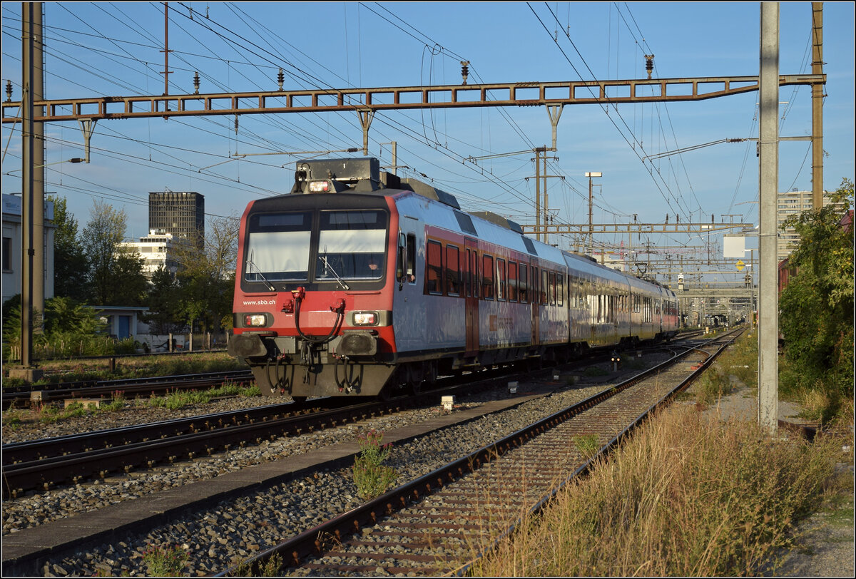 RBDe 560 273 in Pratteln. August 2026.