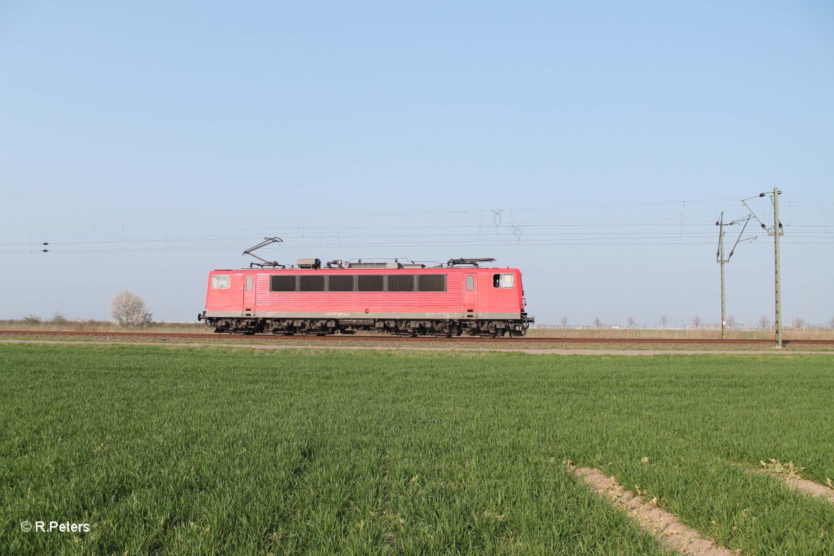 Seitenansicht von 155 269-4 bei Schkeuditz West. 29.03.14